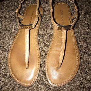 Antonio Melani Nude Sandals